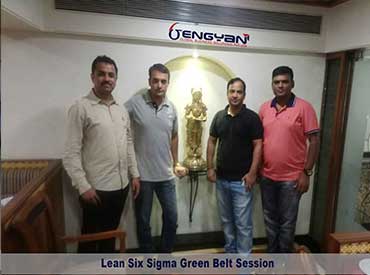 Lean six sigma green belt session in gujrat